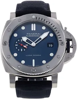 Panerai Submersible PAM 01391 Stainless steel Blue