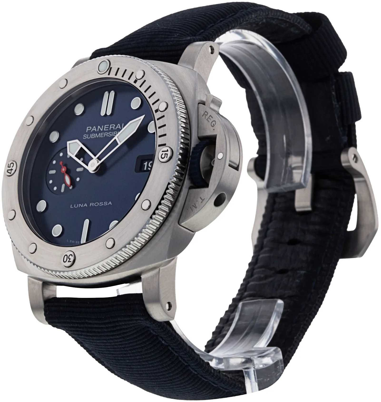 Panerai Submersible PAM 01391 44mm Stainless steel Blue 1