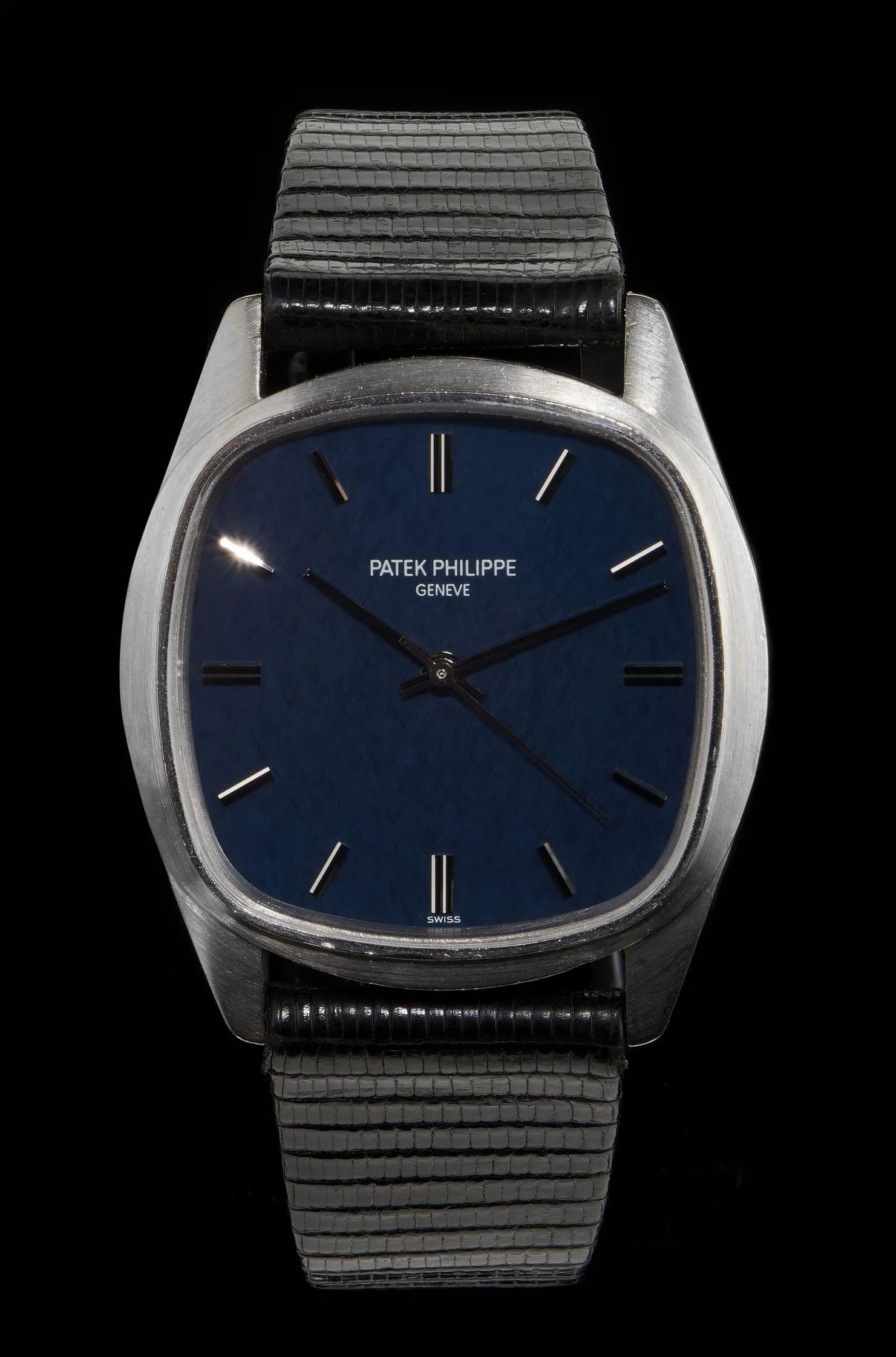 Patek Philippe 3585 36mm White gold Blue