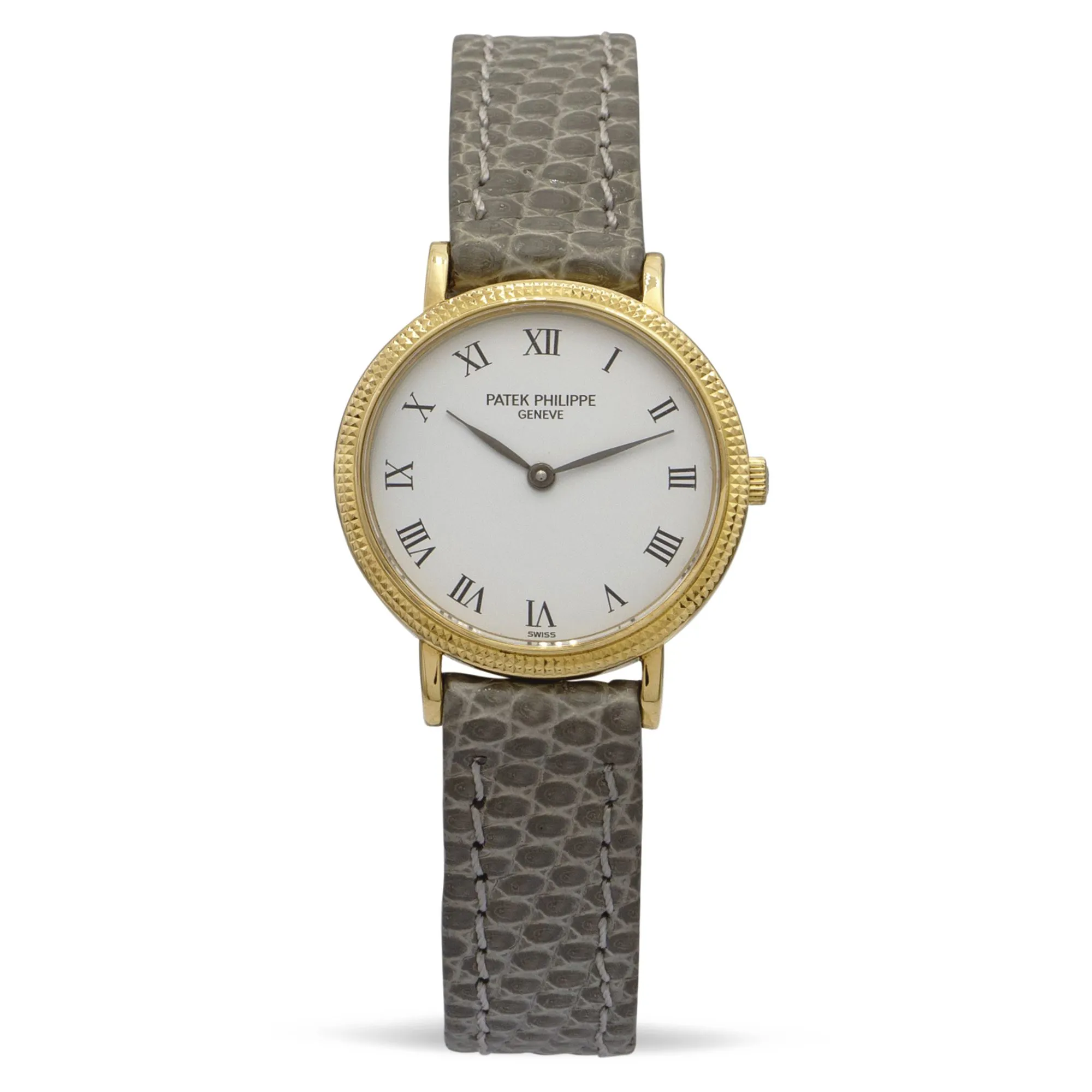 Patek Philippe Calatrava 4819 25mm Yellow gold White