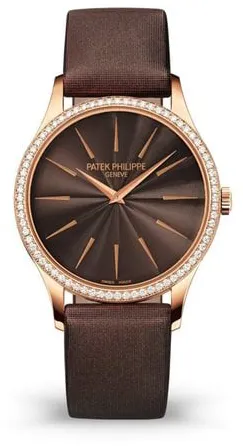 Patek Philippe Calatrava 4897R-001 33mm Rose gold Brown