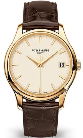 Patek Philippe Calatrava 5227J-001 39mm Yellow gold Champagne