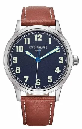 Patek Philippe Calatrava 5522A-001 42mm Stainless steel Blue