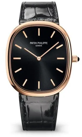 Patek Philippe Golden Ellipse 5738R-001 34.5mm Rose gold Black