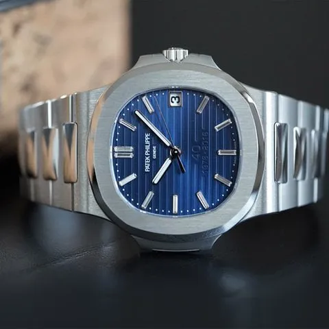 Patek Philippe Nautilus 5711/1P-001 40mm Platinum Blue