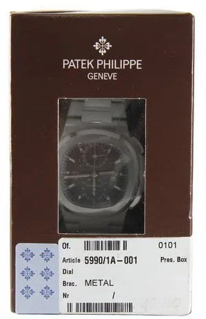 Patek Philippe Nautilus 5990/1A-001 40.5mm Steel Black