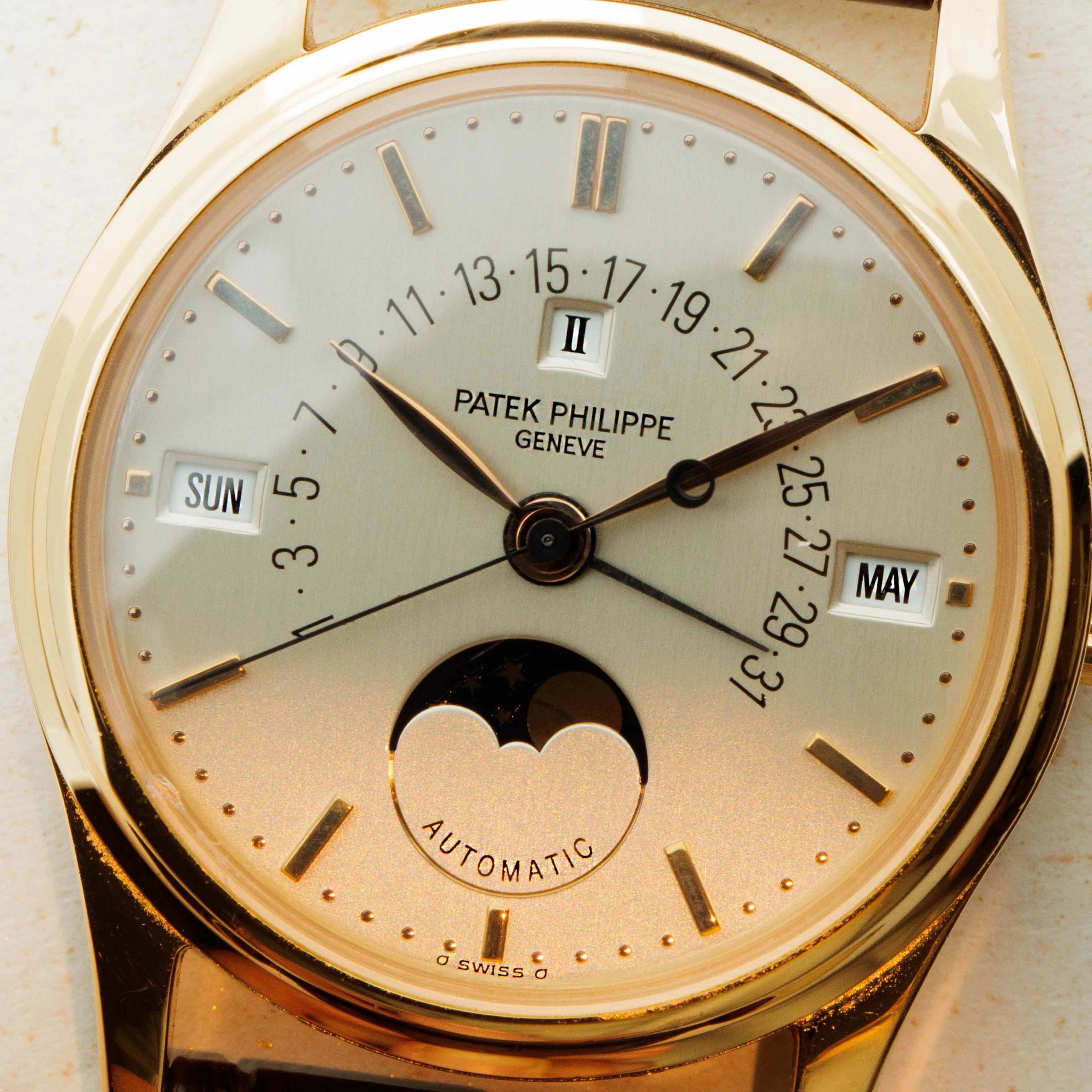 Patek Philippe Perpetual Calendar 5050R 35.5mm Rose gold Silver 10