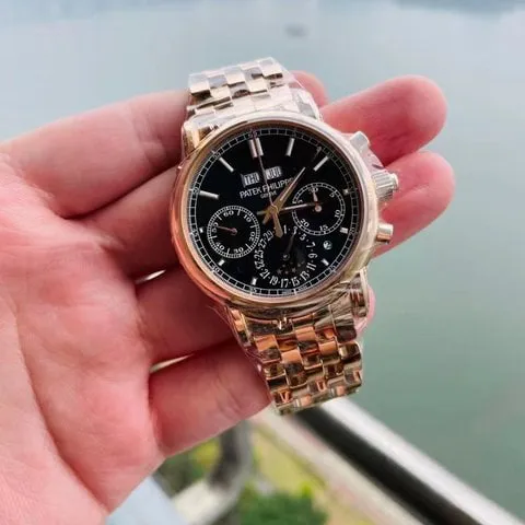 Patek Philippe Perpetual Calendar Split-Seconds Chronograph 5204/1R-001 40mm Rose gold Black