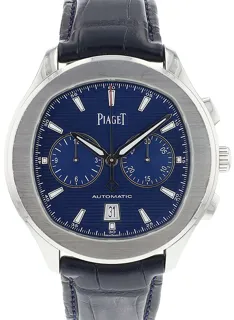 Piaget Polo S G0A43002 Stainless steel Blue