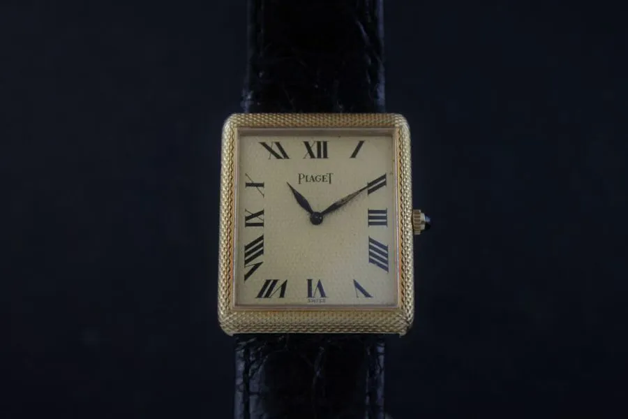 Piaget 9152 24mm Yellow gold Gilt