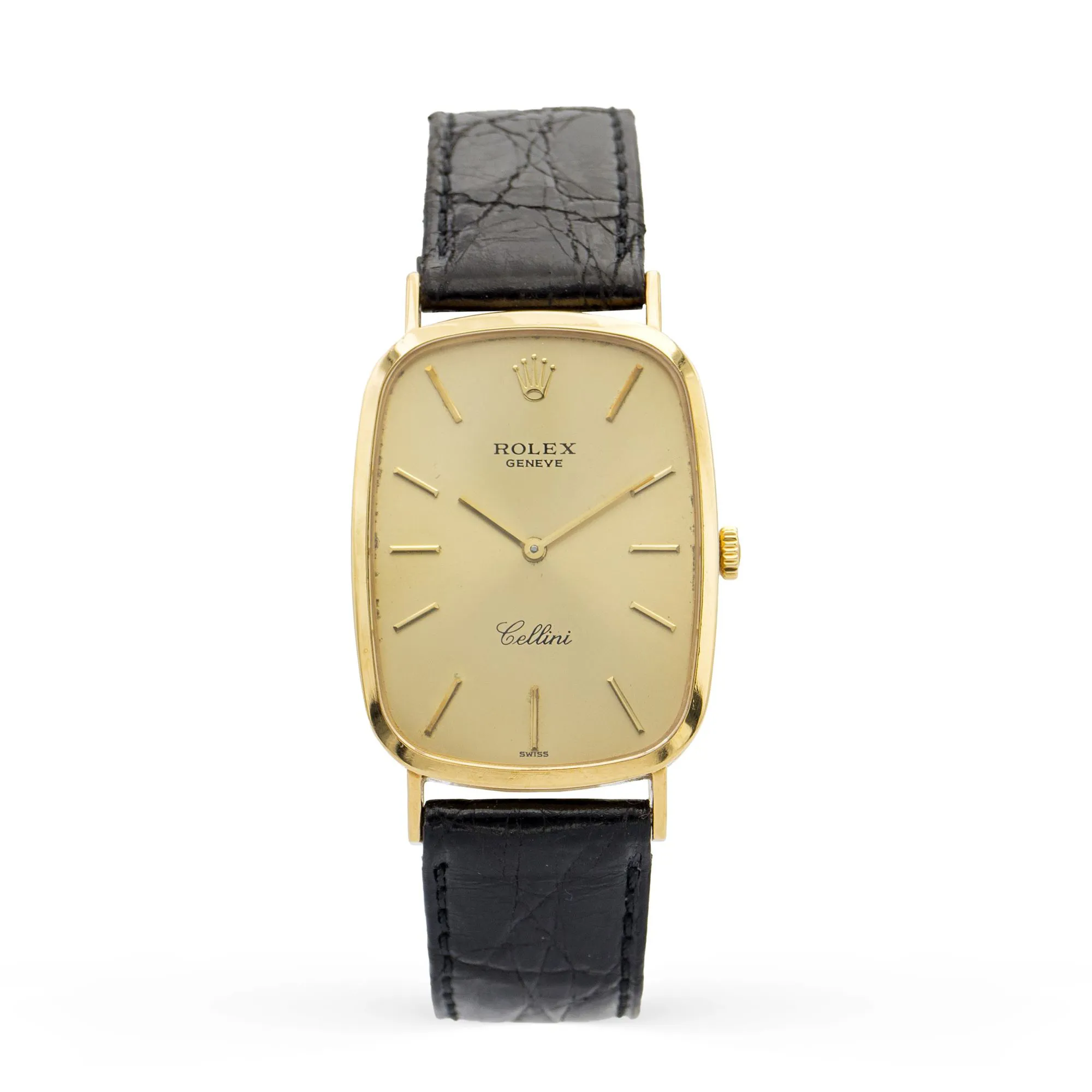 Rolex Cellini 4113 26mm Yellow gold Champagne