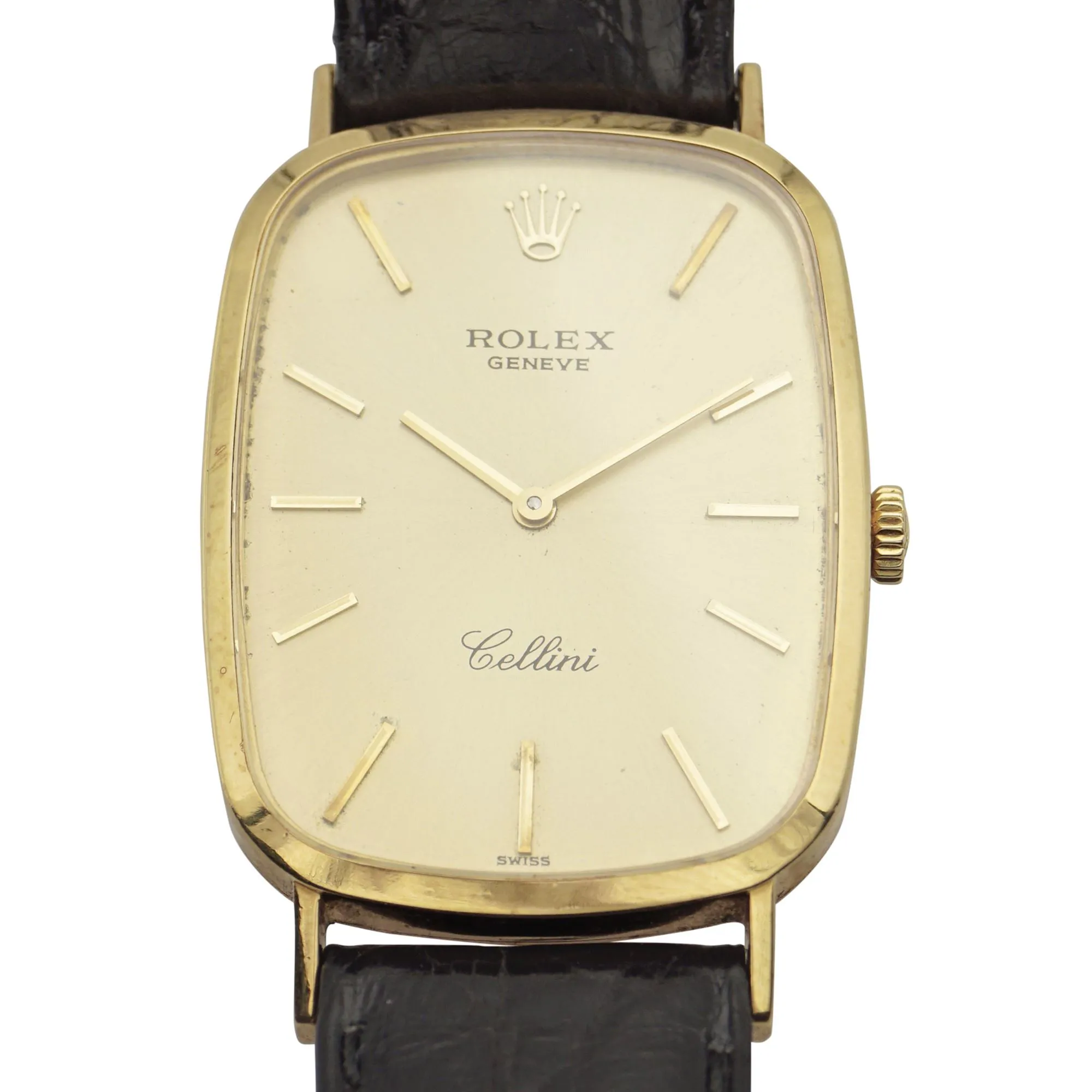 Rolex Cellini 4113 26mm Yellow gold Champagne 3