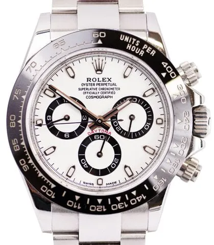 Rolex Daytona 116500LN 40mm Stainless steel White