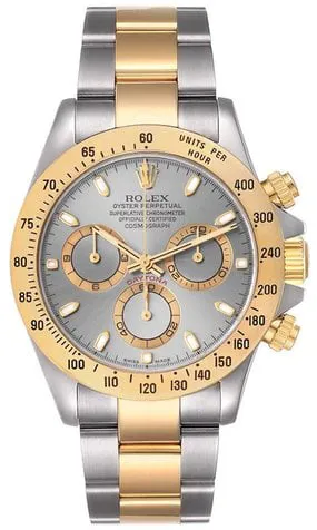 Rolex Daytona 116523 40mm Yellow gold and Stainless steel Gray