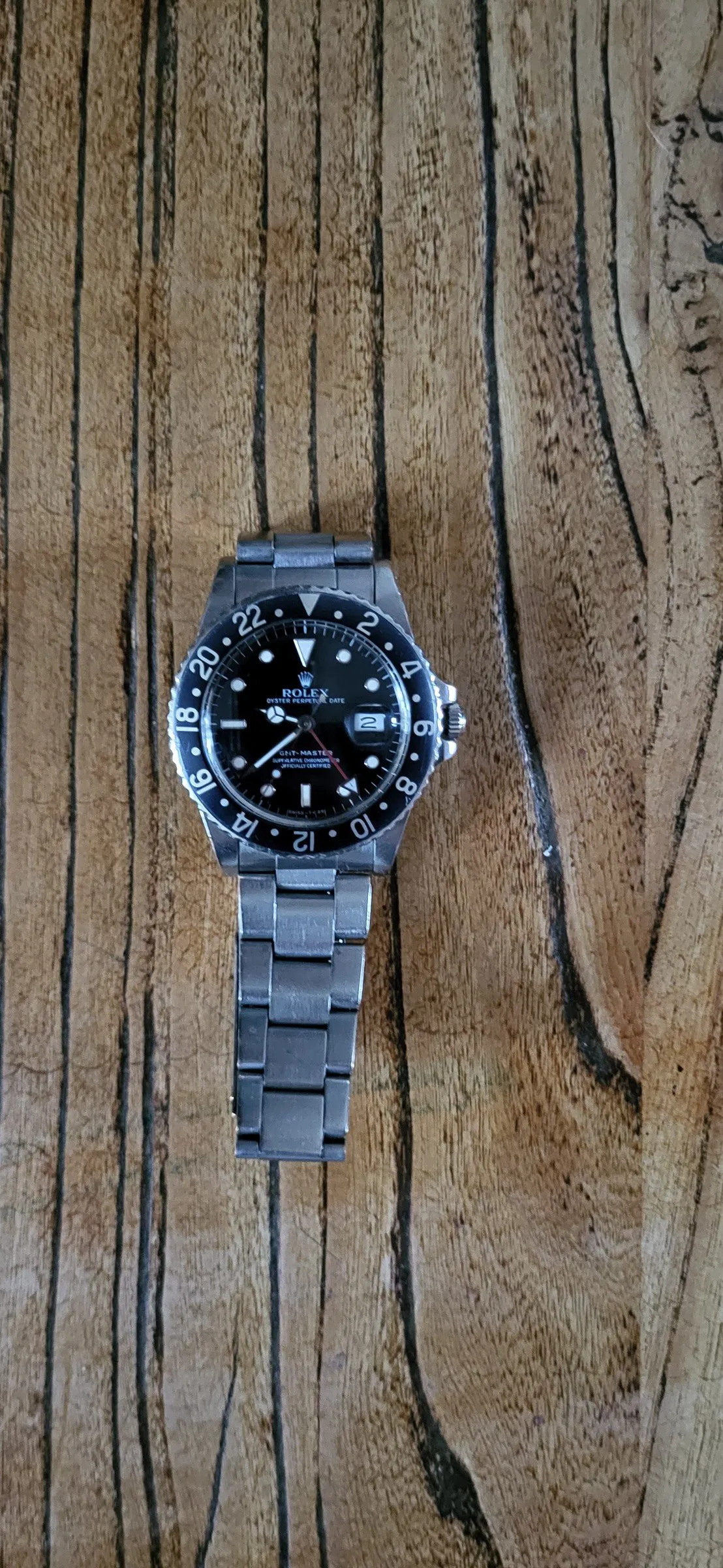 Rolex GMT-Master 1675 40mm Stainless steel Black 1