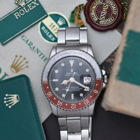 Rolex GMT-Master 1675 40mm Stainless steel Black