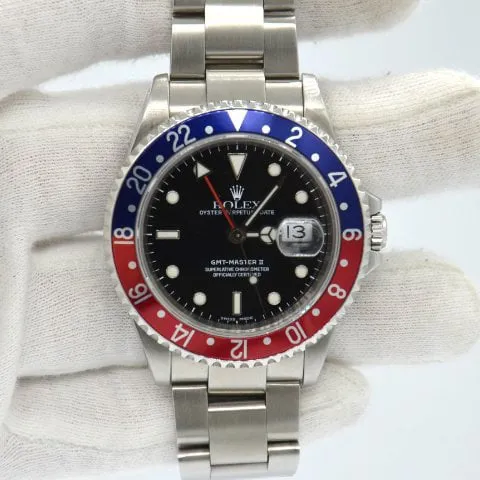 Rolex GMT-Master II 16710 40mm Stainless steel Black