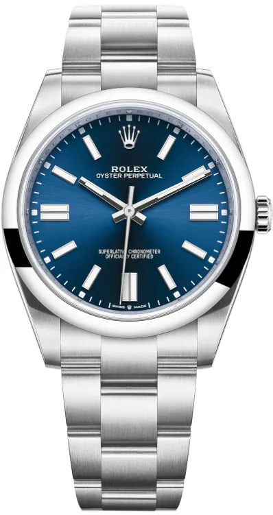 Rolex Oyster Perpetual 41 124300 41mm Stainless steel Blue