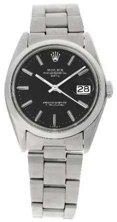 Rolex Oyster Perpetual Date 1500 34mm Steel Black