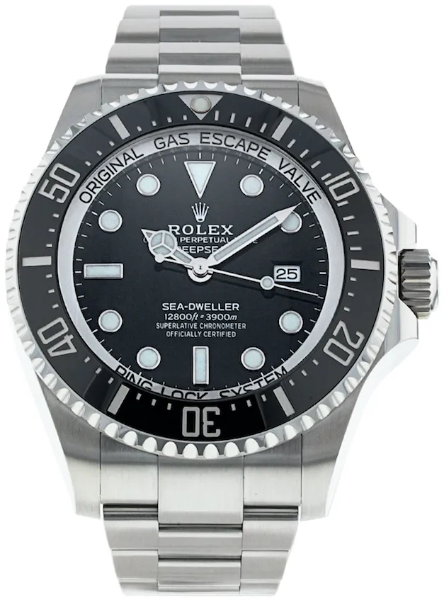 Rolex Sea-Dweller Deepsea 126660 45mm Stainless steel Black