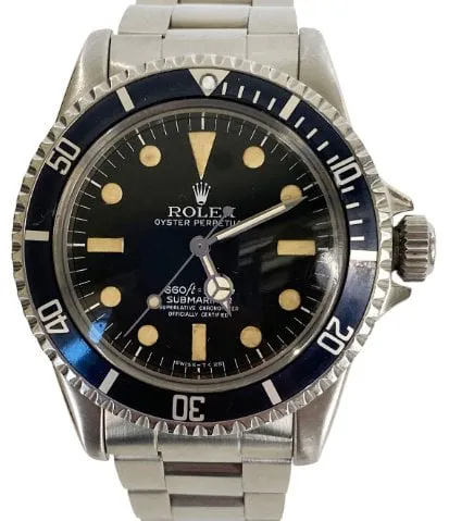 Rolex Submariner 5512 40mm Steel Black