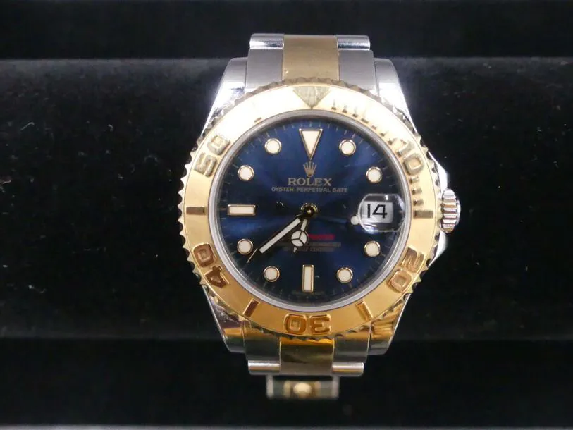 Rolex Yacht-Master 168623 29mm Yellow gold and Stainless steel Blue