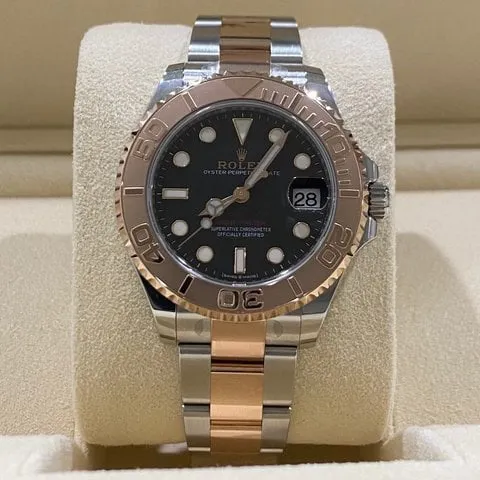 Rolex Yacht-Master 37 268621 37mm Yellow gold and Stainless steel Black