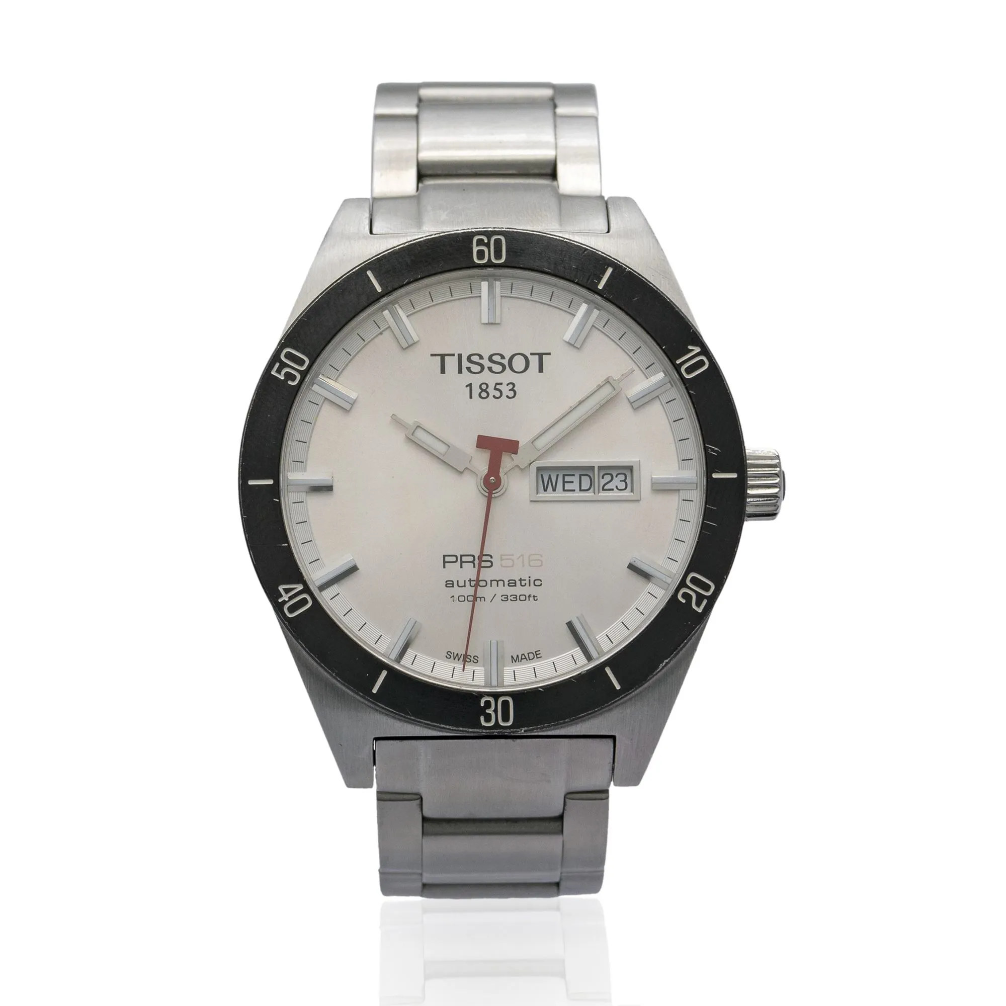 Tissot PRS 516 T044430A - 12BC0876519 42mm Stainless steel Silver