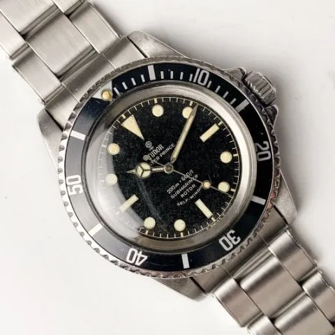 Tudor Submariner 7928 40mm Stainless steel Black