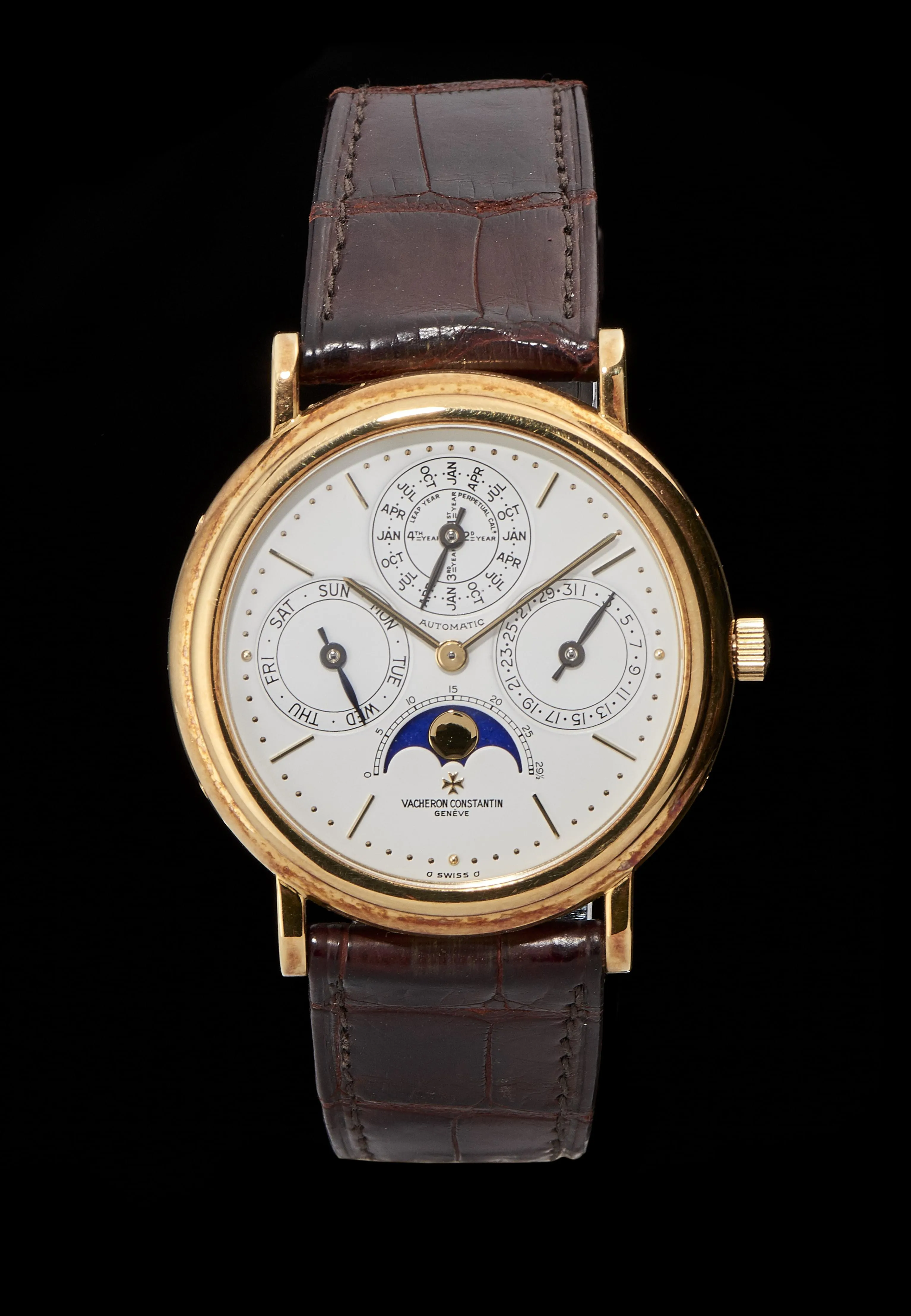 Vacheron Constantin 43031 35mm Yellow gold White