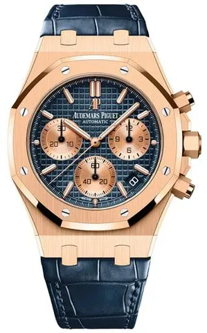 Audemars Piguet Royal Oak 26239OR.OO.D315CR.01 41mm Rose gold Blue