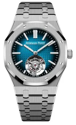 Audemars Piguet Royal Oak Tourbillon 26730TI.OO.1320TI.04 41mm Titanium Blue