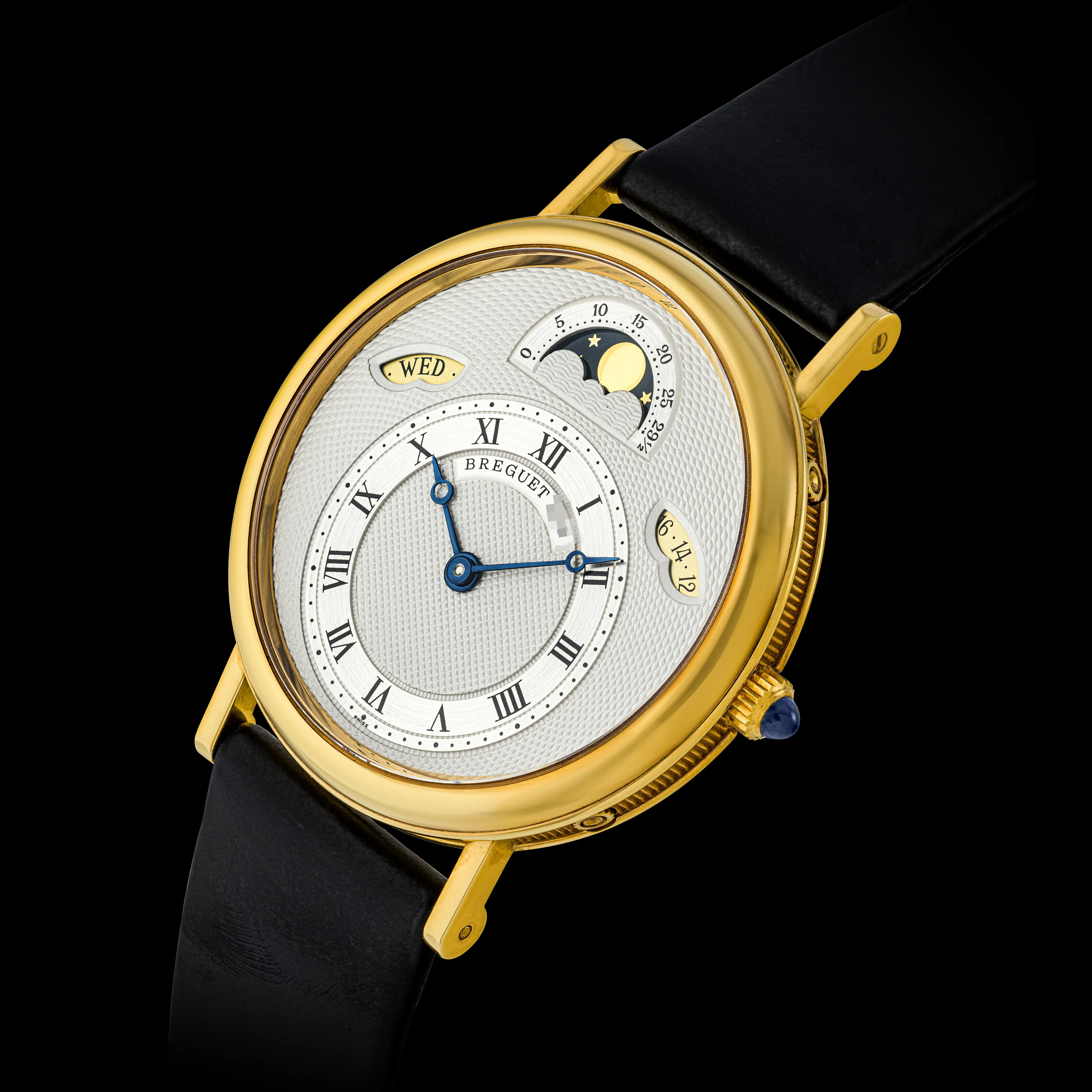 Breguet Classique 3330 35mm Yellow gold Silver