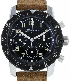 Breguet Type XX 40mm Stainless steel Black