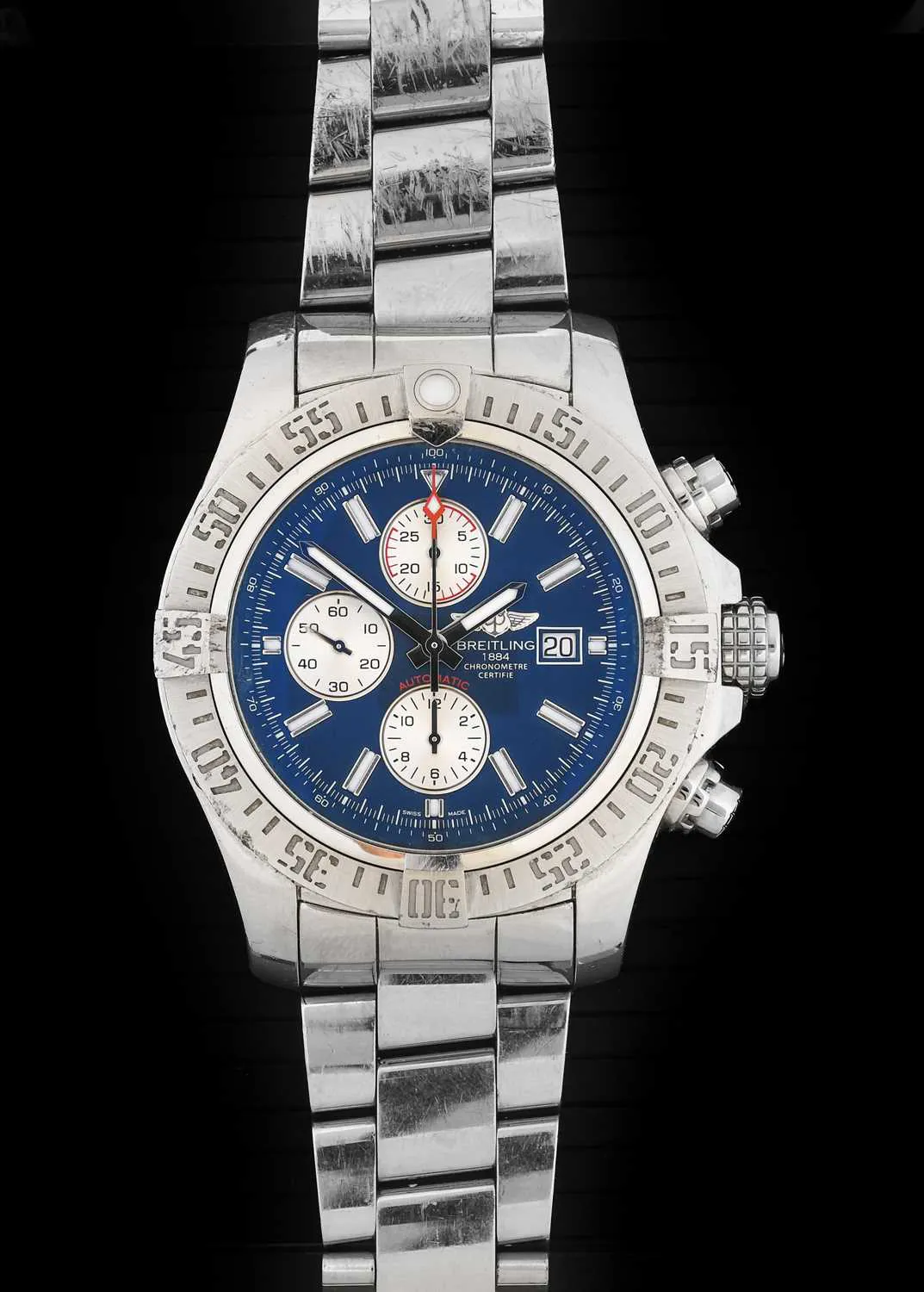 Breitling Avenger A13371 48mm Stainless steel Blue