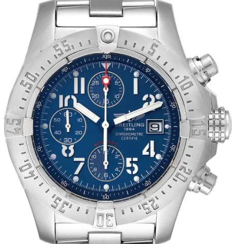 Breitling Avenger A13380 45mm Stainless steel Blue