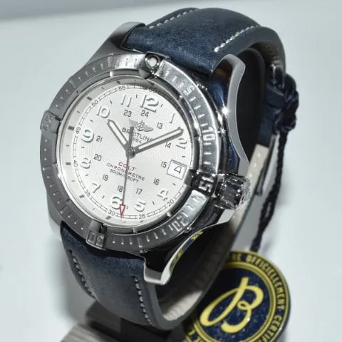 Breitling Colt A74380 41mm Stainless steel White