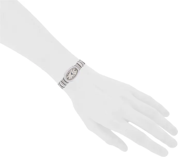 Cartier Baignoire 2369 18mm White gold White 1