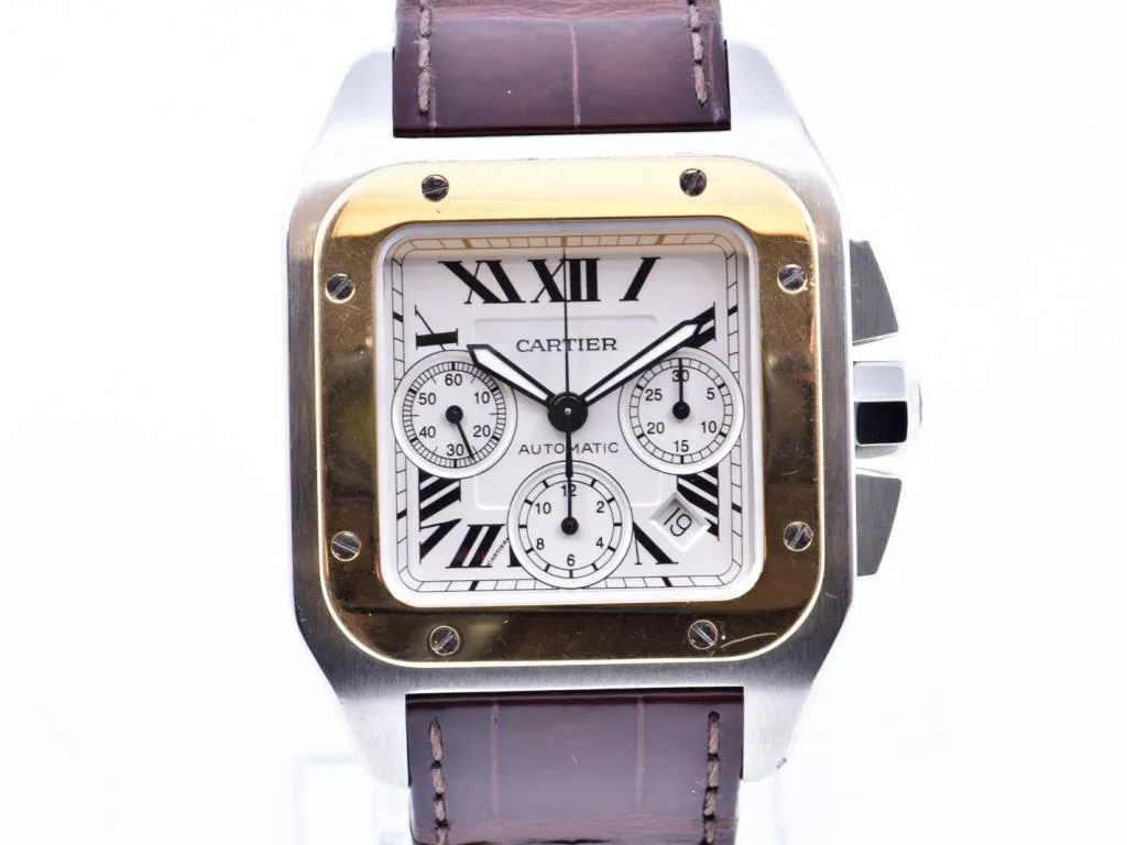 Cartier Santos 2740 41mm Stainless steel Silver