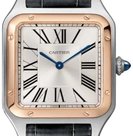 Cartier Santos Dumont W2SA0011 43.5mm Stainless steel Silver