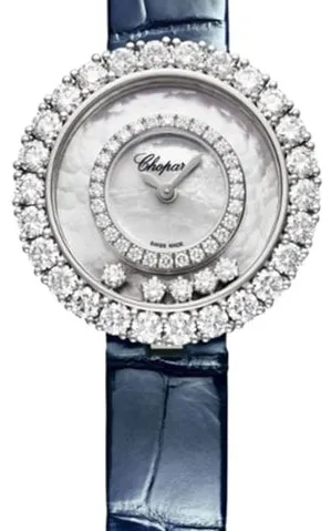 Chopard Happy Diamonds 205369-1001 29mm White gold Silver