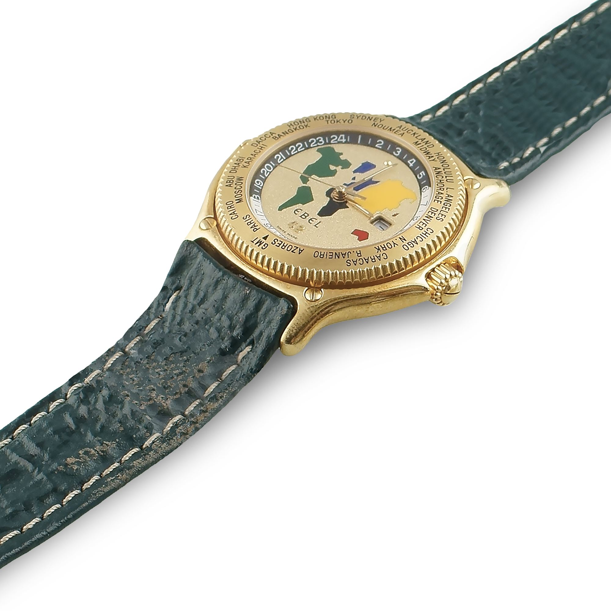 【yoshi-san専用出品】エベル　EBEL 18KT GOLD Ebel Voyager 8124913 18k gold Cream 1990 | Fine jewels and watches