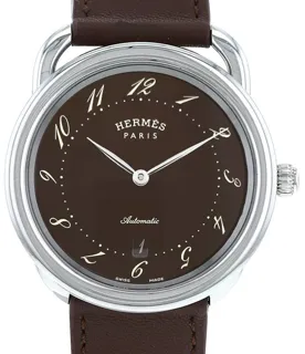 Hermès Arceau AR7.710 Stainless steel Brown