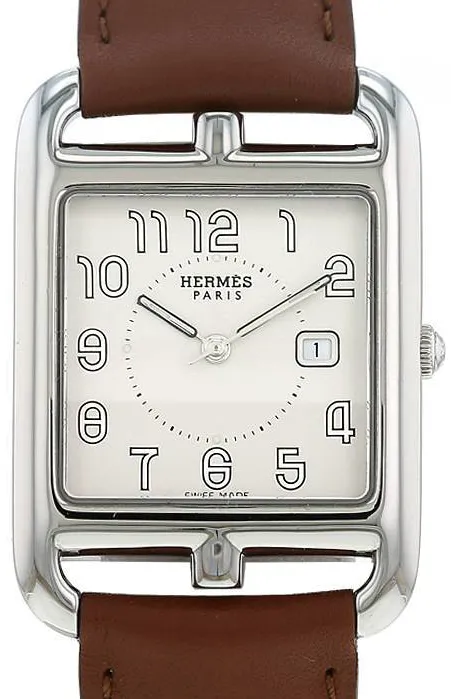 Hermès Cape Cod CC2.710 29mm Stainless steel White