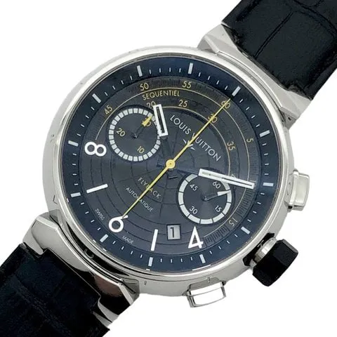 Louis Vuitton Tambour Flyback Q102B 44mm Black