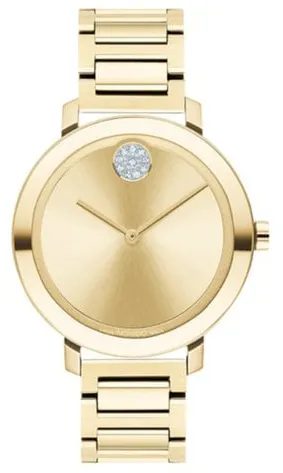 Movado Bold 3600823 34mm Stainless steel Gold (solid)