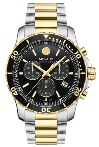 Movado Series 800 2600146 42mm Stainless steel Black