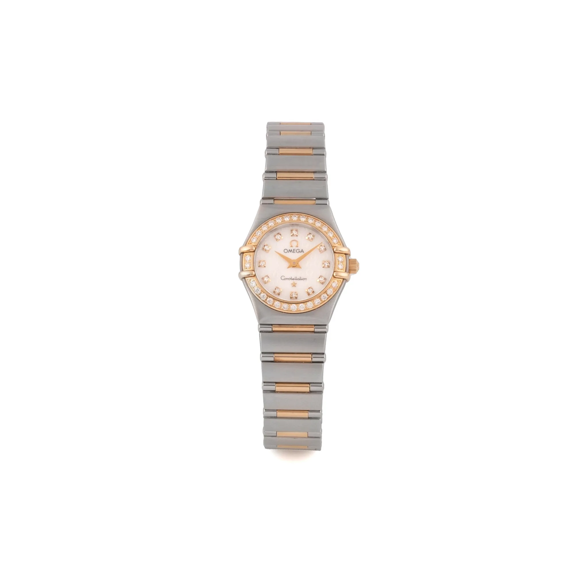 Omega Constellation 8951203 23mm Yellow gold and Stainless steel Silver