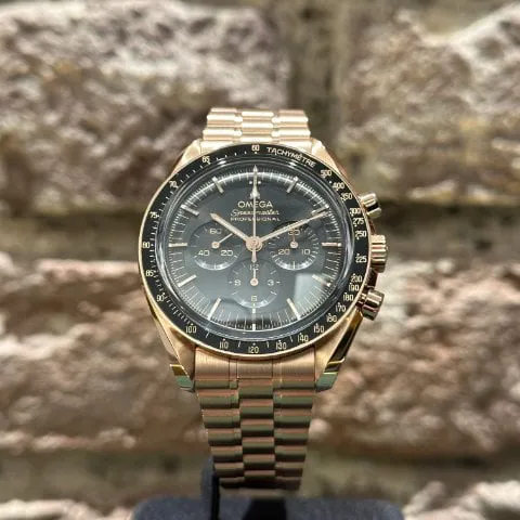 Omega Speedmaster Moonwatch 310.60.42.50.01.001 42mm Rose gold Black