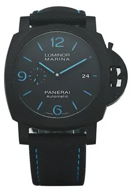 Panerai Luminor GMT Automatic PAM 01661 44mm Carbon fiber Black